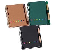 SEWACC Convenient Sticky Notebook for Office Decorative Sticky Notepad Lightweight and Portable Coil Notepad
