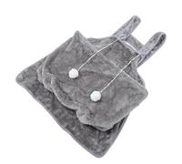 SEWACC Coral Fleece Cat Holding Apron with Front Pouch for Small Pets Breathable Soft Pet Carrier Bag for Cats Rabbits Puppies Comfortable and Anti-pilling Holder Pouch for Relaxing and