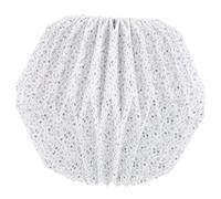 SEWACC Creative Folding Ceiling Lamp Shade Base Indoor Light Cover Stylish Geometric Chandelier Lampshade for Home Decoration Easy to Install Odor and Durable Design