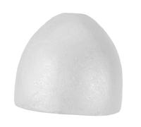 SEWACC Creative White Foam Cake Dummy Model for Baking Practice Princess Skirt Shape for Fondant Crafting Decorating Skill Training DIY Cake Display Prop