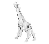 SEWACC Crystal Giraffe Ornament Handcrafted Miniature Giraffe Statue Home Decor Animal Sculptures Tabletop Decoration Art Ornament for Living
