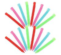 SEWACC Curling Rods Spiral Perm Rods 60Pcs Jumbo Hollow Hair Rollers for Women Suitable for Daily Use and Overnight Styling Random Color