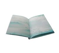 SEWACC Daily Task Notebook A5 Hardback Lined Notebook Chinese Style Pattern Compact Sturdy and Practical