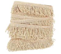 SEWACC Delicate Polyester Silk Sewing Fringed Lace Trim for Curtain Sofa Clothes DIY Decor Fine Texture Embellishment Border Easy to Use for Home and Professional Crafting