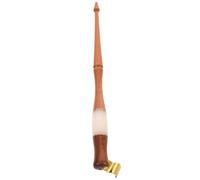 SEWACC Dip Pen Calligraphy Holder Wooden Oblique Handle with Multi-Fit Flange Comfortable Round Grip for English Script Beginners Suitable for Ink Drawing