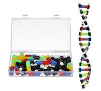 SEWACC DNA Model Kit Double Helix, Science Teaching Display, Self Assembling Genes Learning Model, Teaching Aid, 15. 74 X 2. 24 X 0. 78 Inch