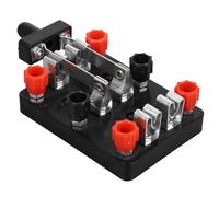 SEWACC Double Pole Double Throw Switch for Physics and Electrical Experiments Stable Circuit Control Multifunctional Electronic Component for Teaching and Engineering Use