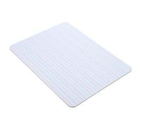 SEWACC Double Sided Small Dry Erase Whiteboard Writing Board for Learning and Office Use with Four Line and Three Design