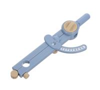 SEWACC Drafting Compass Math Compass Plastic Blue Lightweight Portable for Engineering Drawing and Technical Drawing for Students and Artists