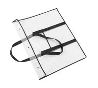 SEWACC Drawing Board Bag Large Capacity PVC Organizer for Artwork for Carrying Posters and Teaching Materials to Art Classes