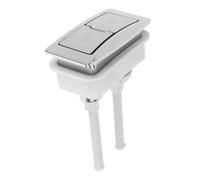 SEWACC Dual Flush Toilet Push Button Replacement Square Flush Button for Toilet Tank Water Saving Portable Cistern Accessory Easy Installation Compatible with Models