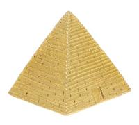SEWACC Egyptian Pyramid Model Resin Mini Pyramid Decoration for Home Decor Desktop Decor Bookshelf and Cabinet Display Craft Miniature Ornament for Housewarming Wedding Favors and Festival Occasions