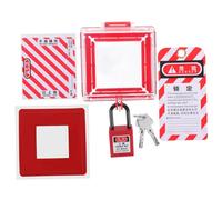 SEWACC Emergency Button Switch Protector Cover with Lock and Keys Resin Guard for Push Button Switches Anti-Accidental Touch Safety Cover in Home Office Restaurant Bathroom