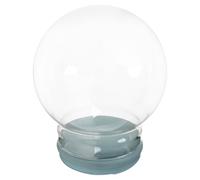 SEWACC Empty Glass Snow Globe Kit 5.31 Inch Water Globe Craft Kit for Diy Home Decor Make Your Own Snow for Kids and Adults Gift for Family and Friends