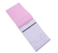 SEWACC English Receipt Book Invoice Receipt Pads for Business Pages Book for Retail Order Forms and Copy Pads