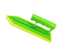SEWACC Ergonomic Handle Rubber Sponge Trowel Caulking Tool for Tile Grout Soft Sponge Float Plastering with Anti-wear Material for Comfortable Floor Tile Application
