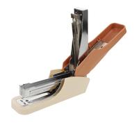 SEWACC Ergonomic Single Finger Office Stapler Heavy Duty Binding Machine for Book Binding and Document Preparation Compact Portable Desktop Stapler for School and Office Use