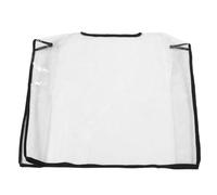 SEWACC EVA Dustproof Protector Waterproof Handbag Rain Cover | Shopping, Square Shape, Lightweight Portable Design, Black Trim, Home Use and Travel