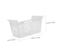SEWACC Expandable Adjustable Chest Freezer Basket Organizer Storage Bin for Home Versatile Extendable Deep Freezer Divider for Efficient Food Categorization and Space Optimization