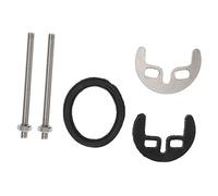 SEWACC Extended Stainless Steel Horseshoe Faucet Fastening Circlip for Kitchen and Bathroom Taps Fixing Fitting Kit with Multiple Gasket for Leak Repair and Secure Installation