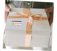 SEWACC Extreme Happiness Envelope Labels Self-Adhesive Decorative Warning Stickers for Business Packaging DIY Sealing Stickers for Wrapping and Mail