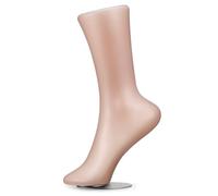SEWACC Female Plastic Foot Model Stand Sock Display Foot Model Foot Mannequin Sock Ankle Bracelet Display Stand Holder for Anklets Adult Women Shoes