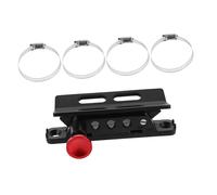 SEWACC Fire Extinguisher Bracket Mount for Vehicles Quick Release Roll Bar Clamp Compatible with Wrangler ATV Utv Truck Space-Saving Design for Compact Fire Extinguisher Holder