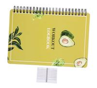 SEWACC Fitness Planning Notebook for Men Portable Workout Journal Exercise Schedule Organizer Diet and Health Tracker with Weekly Review Pages