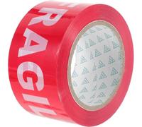 SEWACC Fragile Warning Tape for Packaging Removable Adhesive Fragile Shipping Labels Caution Tape for Moving Wide Packaging Supplies