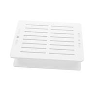 SEWACC Freestanding Business Card Holder for Desktop with Slots Compact Plastic Organizer Stand for Hotel Front Desk Efficient Card Rack Display for Office Exhibition and Trading Use