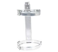SEWACC Galvanized Iron Fire Extinguisher Stand Wall Mount Bracket Durable Hanging Rack for Extinguishers Practical Fire Safety Holder for Home and Office