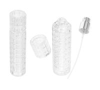 SEWACC Glass Spray Bottles Perfume Atomizer 2pcs Vintage Style Refillable 30ml Sprayer Multipurpose Compact Glass Bottles for Bar Supplies and Bartenders