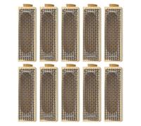 SEWACC Handmade Queen Cage with Optimal Ventilation 10pcs for Beekeeping Wooden and Safe Design Sturdy Wood Material for Easy Observation for Queen Transport and Beehive Breeding