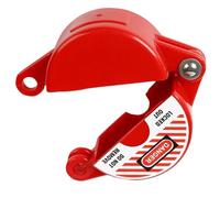 SEWACC Heavy Duty Gate Valve Lock Device for Industrial and Professional Use Impact Resistant Abs Material Fits Valve Poles 25-64mm Diameter Security Lock