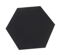 SEWACC Hexagonal Flax Oil Painting Board Lightweight Stretched Canvas Panel for Acrylic and Oil Paint Beginners Art Drawing Portable Durable Natural Texture