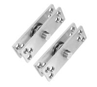 SEWACC Hidden Door Pivot Hinge with Full 360° Rotation Moisture Resistant Design and 2pcs Heavy Duty Stainless Steel for Commercial and Residential Applications