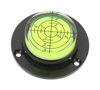 SEWACC High Precision Mini Horizontal Bubble Level with Black Base Compact Small Spirit Level Tool for Accurate Home Decoration Furniture Installation and Outdoor Use