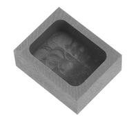 SEWACC High Purity Graphite Mold with Slot for Metal Casting Smelting Jewelry Making Heat Resistant Ingot Mold with Thermal Conductivity and Corrosion Resistance