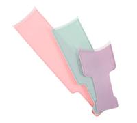 SEWACC Highlighting Board Balayage Board 3Pcs Plastic Hair Highlighting Kit for Even Color Application Portable Design Home Dyeing Professional Salon Use