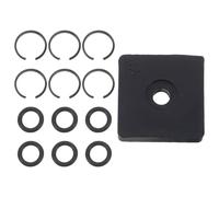 SEWACC Impact Retaining Ring Clip with O-ring and Anvil Install Tool Leakproof Pneumatic Wrench Accessory Kit for Cordless Impact Wrench Repair Replacement