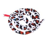 SEWACC Interactive Plush Snake Cat with Catnip, Small Leopard Print Soft Chew for Indoor Cats, Funny Pet for Kitten Teeth Cleaning and Biting