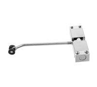 SEWACC Invisible Stainless Steel Door Closer with Automatic Spring Buffer Quiet Heavy Duty Gate Closer for Outdoor Storm Doors Concealed Design for Smooth and Safe Closing in Home and