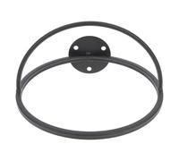 SEWACC Iron Wall-mounted Hat Holder with Classic Hollow Dome Design Multipurpose Metal Helmet Rack for Hat Display and Storage Space-saving Organizer for Malls and Supermarkets