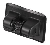 SEWACC Kayak Anchor Fixing Bracket with Plastic Track Mount Clip for Secure Equipment Support, Prevent Sinking, for Kayaking Accessories and Fishing Boats in Black