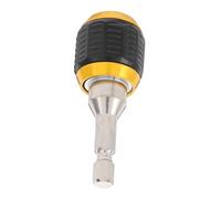 SEWACC Keyless Drill Chuck Mechanical Repair for and Assembly Tasks Bit Extension Carbon Steel Large Hexagonal Pop Out Head Multifunctional Resistant to Damage