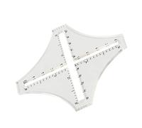 SEWACC Knitting Calculator Density Ruler Accurate Sewing Tools for Quilting Lightweight and Portable Gauge for Stitch Counting and DIY Crafts for Home Use and Fashion Design