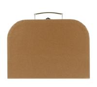 SEWACC Kraft Paper Suitcase Box for Jewelry Storage Wedding Box for Presents and Bracelet Display Wedding for Guests