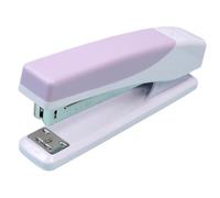 SEWACC Large Capacity Heavy Duty Office Stapler Labor-Saving Design with Nail Mouth Smooth Binding for School Home and Desktop Use in Lavender Purple