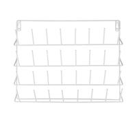 SEWACC Large Wall Mounted Thread Rack Metal Sewing Thread Organizer Holder for Craft Embroidery Spool Storage Rack Hanging Hooks for Quilting Supplies