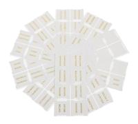 SEWACC Leather Bible Tabs 10 Sheets of Bible Markers Decorative Book Tabs White